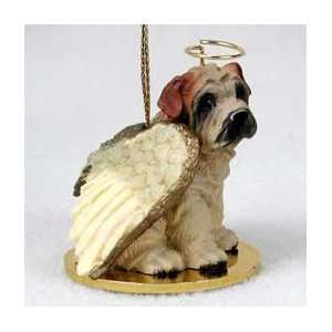 Shar Pei Angel Dog Ornament   Cream