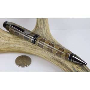  Prairie Rattlesnake Cigar Pen With a Black Titanium Finish 
