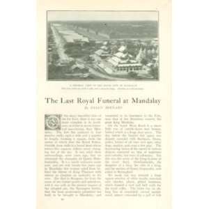  1906 Last Royal Funeral Mandalay King Mindohn Everything 