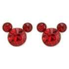 Crystal Mickey Mouse Earrings  