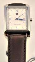 95 Tommy Hilfiger Mens Brown Leather Watch 1710092 NWT  