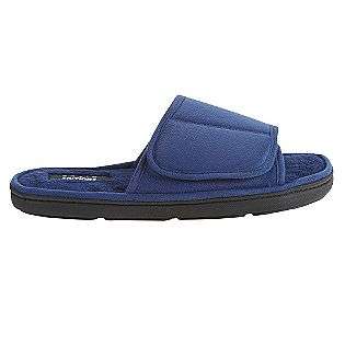   Open Toe Slide Slipper   Navy  Basic Editions Shoes Mens Slippers