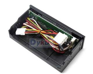 25 LCD PC Front Panel CPU HDD Temp Fan Speed Display  