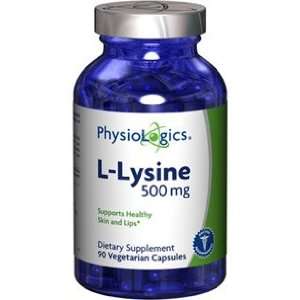  Physiologics   L Lysine 500 mg 90 vcaps Health & Personal 