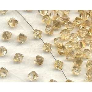  Crystal Blond Flare 6mm Crystal Bicone Arts, Crafts 