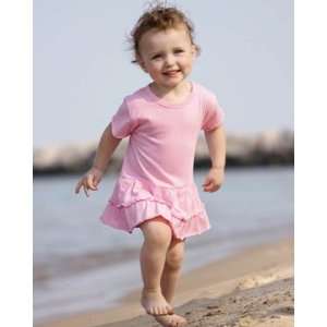    Rabbit Skins Toddler Ruffle Dress 3 Colors Sizes 2T, 4T & 5/6 Baby
