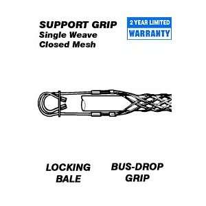   Weave, Bus Drop Duty, Support Wire Mesh Grip .820, 1.00 Cable Diameter