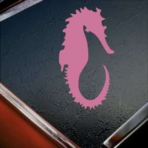  SeaHorse Sea Horse Pink Decal Scuba Diving Dive Car Pink 