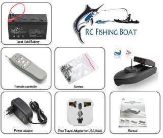 RC Fishing Boat with Bait Casting  
