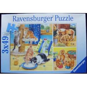  Hungry Little Animals   3 49 Piece Ravensburger Puzzles 