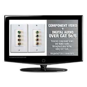   Video plus Digital Audio Over Cat 5e Cat 6 Wall plates Electronics
