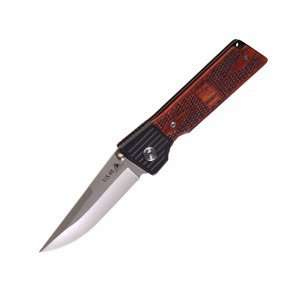  Lone Wolf Knives   U.S.45 Folder, Rosewood Handle, Plain 
