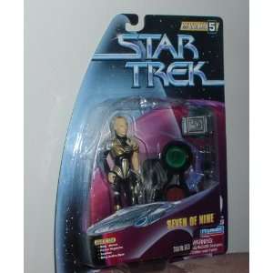  STAR TREK GALACTIC GEAR SEVEN OF NINE Toys & Games