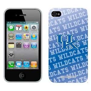  University of Kentucky background on AT&T iPhone 4 Case by 