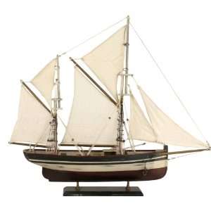 HomArt Vintage Inspired Catalina Sailboat 