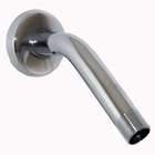Lasco 08 2453 8 Inch Wall Flange Shower Arm, Chrome Plated Brass