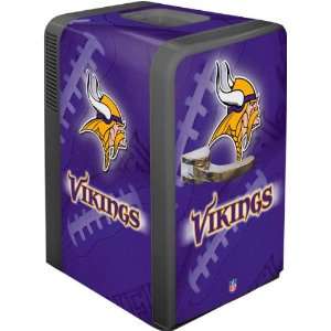  Minnesota Vikings Portable Tailgate Fridge Sports 