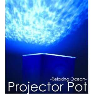   Ocean Relax Projector Pot Music Input,ocean Light,ocean Lamp,music