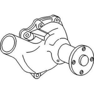 New Water Pump Without Pulley DCPN8501A Fits FD 1801, 1811, 1821, 1841 