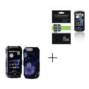 Motorola Opus1 I1 Blue Lotus Premium Designer Hard Protector Case 