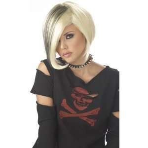   Party By California Costumes Mood Swing Adult Wig / White   One Size
