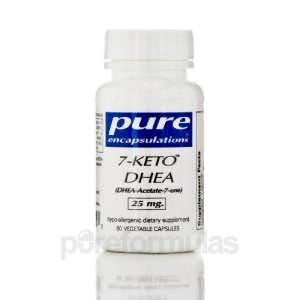  Pure Encapsulations 7 Keto DHEA 25 mg. 60 Vegetable 