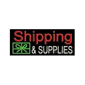  Shipping Supplies Outdoor Neon Sign 13 x 32