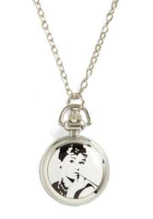 Fashionably Late Pocket Watch Necklace