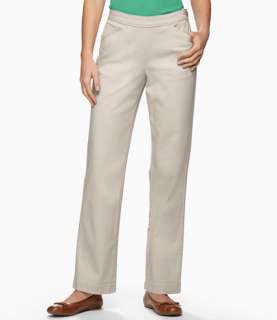 Easy Stretch Twill Pants, Side Zip Chinos   at L.L.Bean