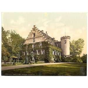  Photochrom Reprint of Rosenau Castle, Thuringia, Germany 