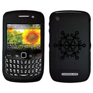  Jeweled Snowflake on PureGear Case for BlackBerry Curve 