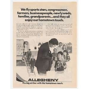   Airlines Hometown Touch People Print Ad (21782)