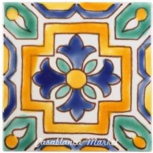  Mediterranean Suez Ceramic Tile 4x4