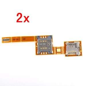  Neewer 2x SIM MICRO SD SLOT TRAY FLEX CABLE FOR SONY 