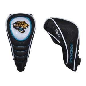 Jacksonville Jags Jaguars Golf Club Shaft Gripper Utility Head Cover 