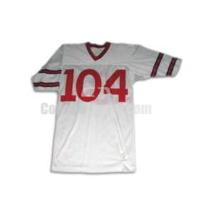   White No. 104 Team Issued Cornell Football Jersey