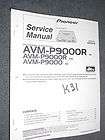 PIONEER AVM P9000R MULTI CHANNEL AV MASTER CAR AUDIO repair Manual 