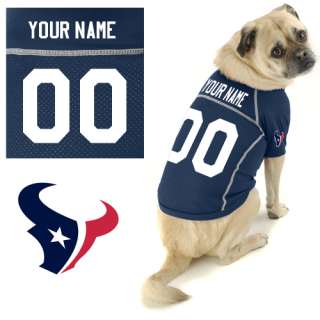 Hunter Houston Texans Custom Pet Jersey   