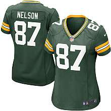 Womens Nike Green Bay Packers Jordy Nelson Game Team Color Jersey 