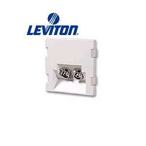 Leviton 41292 ZTG MOS Insert Duplex ST Fiber Adapter with 