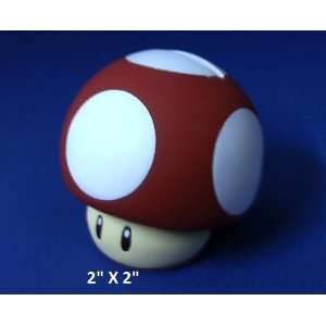    Super Mario Mini Coin Bank Figure RED Mushroom Toys & Games
