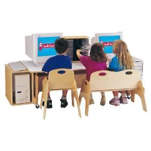  Computer Table   60 Inch   White   School & Play Furniture 