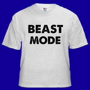 Beast Mode Funny Cool Hype Energy Cool T shirt S M L XL  