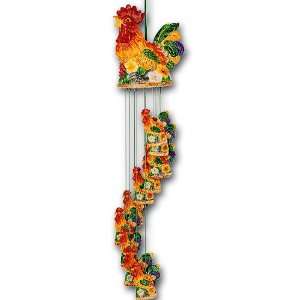  Rooster 30 Wind Chime *NEW* Patio, Lawn & Garden