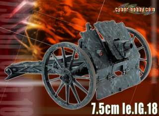 Dragon Cyber Hobby 1/6 WWII German 7.5cm le.IG.18 Gun  