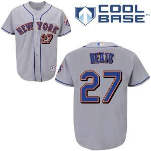 Pedro Beato New York Mets Authentic Road Cool Base Jersey By Majestic 