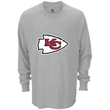 Kansas City Chiefs Mens Big & Tall Custom Long Sleeve T Shirt 