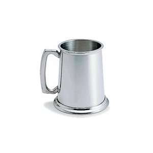  Pewter Tankard with Glass Bottom