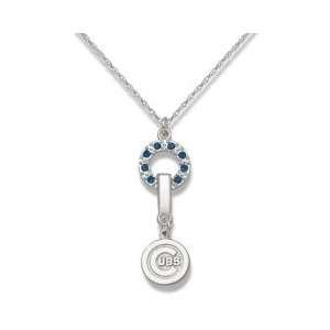   Chicago Cubs Necklace   MVP With Logo & Crystals NEW 