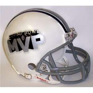  Super Bowl MVP Riddell Mini Football Helmet Sports 
